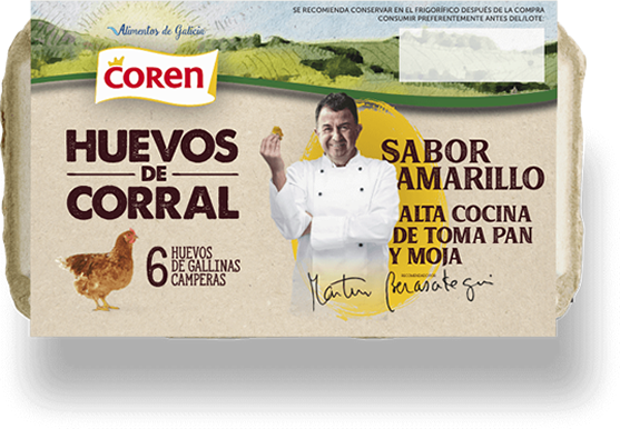 productor huevos de corral coren